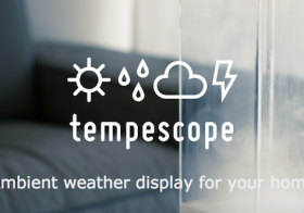 今日の空模様が枕元ですぐわかる。「tempescope」が生み出すエンジニア的天気の演出法とは